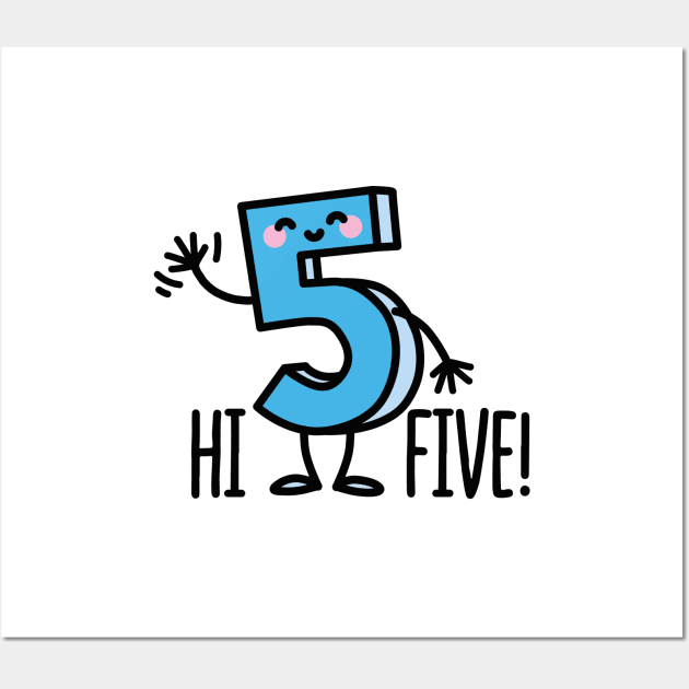 Hi Five! Wall Art by LaundryFactory